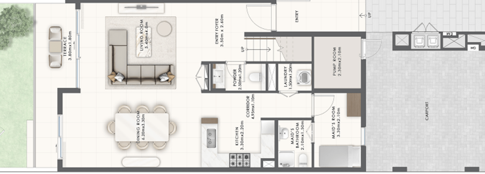 3 bedrooms